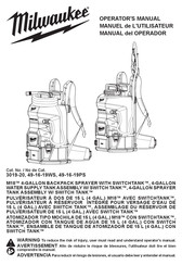 Milwaukee M18 49-16-19WS Operator's Manual