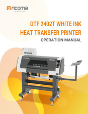 Ricoma DTF 2402T Operation Manual