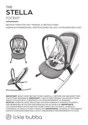 Ickle Bubba STELLA rocker Instructions For Use Manual