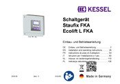 Kessel Ecolift L Duo FKA Installation And Operating Instructions Manual