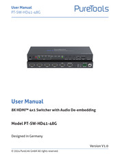 PureTools PT-SW-HD41-48G User Manual