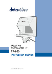 Datavideo TP-950 Instruction Manual