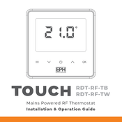 EPH TOUCH RDT-RF-TB Installation & Operation Manual