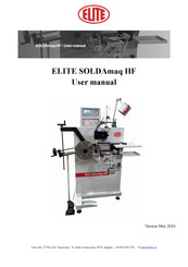 Elite SOLDAmaq HF User Manual