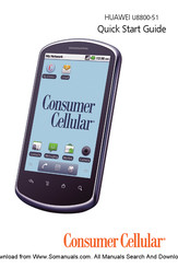 Huawei Consumer Cellular U8800-51 Quick Start Manual