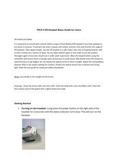 Pico 4 Basic User's Manual