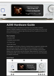 Aurender A200 Hardware Manual