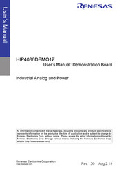 Renesas HIP4086DEMO1Z User Manual
