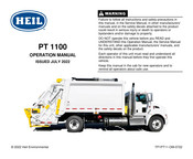 HEIL PT 1100 Operation Manual