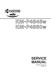 Kyocera KM-P4850w Service Manual