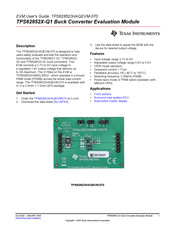 Texas Instruments TPS62852X-Q1 User Manual