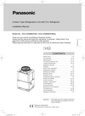 Panasonic OCU-CR2000VF8ASL Installation Manual