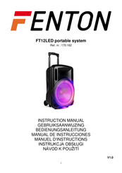 Fenton FT12LED Instruction Manual