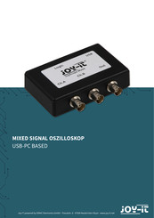 Joy-it JT-SCOPEMEGA50 Manual