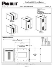 Panduit PANZONE PZWMC12 Installation Instructions Manual