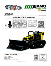 Alamo Industrial TraxxRF Bucket Operator's Manual