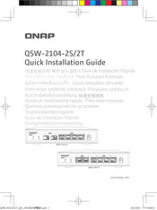 QNAP QSW-2104-2S Quick Installation Manual