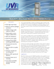 UV Resources DLX-N-HO-120-277 General Installation Instructions