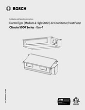 Bosch BMS500-AAS060-1CSXLD Installation And Operating Instructions Manual