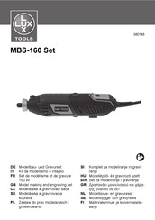 Lux Tools MBS-160 Set Original Instructions Manual