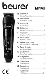 Beurer MN4X Instructions For Use Manual