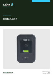 Salto FRO01 Installation Manual