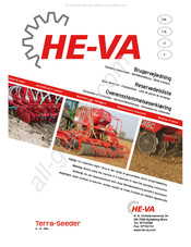 He-Va Terra-Seeder Operating Instructions Manual