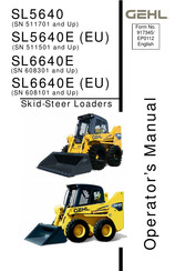 Gehl SL6640E Operator's Manual
