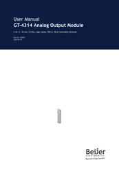 Beijer Electronics GT-4314 User Manual