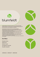 Blumfeldt Dry Wave 10046528 Manual