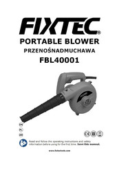 FIXTEC FBL40001 Operating Instructions Manual