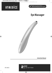 HoMedics EYE-100-EU Instruction Manual