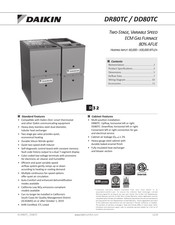Daikin DR80TC Quick Start Manual
