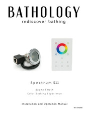 Bathology Spectrum 511 Installation And Operation Manual