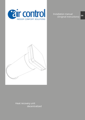 Air Control 05 Installation Manual