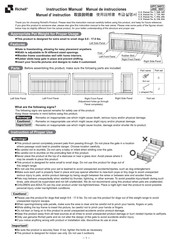 Richell 94972 Instruction Manual