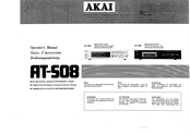 Akai AT-S08 Operator's Manual