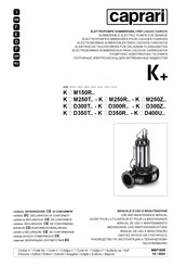 Caprari K+ K M150R Series Use And Maintenance Manual