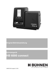 Buhnen HB 6050 connect Translation Of The Original Operating Manual