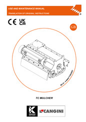 KINSHOFER CANGINI TC4F 220 Use And Maintenance Manual