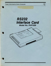 Texas Instruments PHP1220 Manual