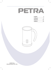 Petra MS 19.36 Manual