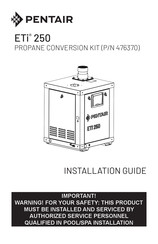 Pentair ETi 250 Installation Manual