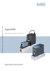Burkert 8746 Operating Instructions Manual