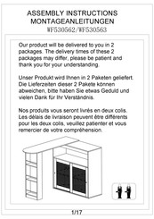 Otto WF530562 Accessories Assembly Instructions