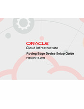 Oracle Roving Edge Device Setup Manual