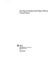Sun Microsystems 5c Product Notes