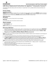 Emerson Appleton Areamaster Connect IAMLCL3 Instruction Sheet