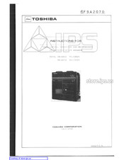 Toshiba VK-6M32 Instructions Manual