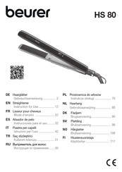 Beurer HS 80 Instructions For Use Manual